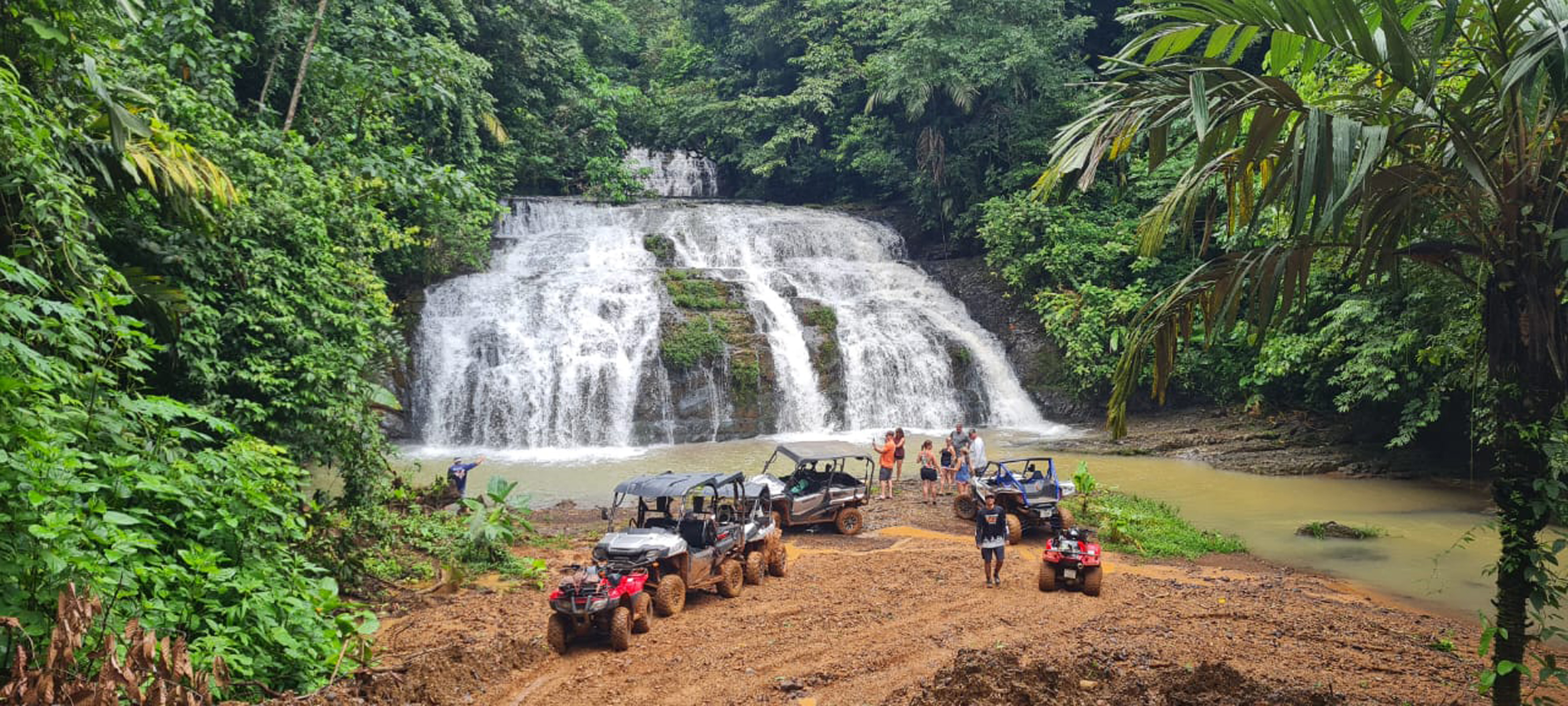 Private atv tour best waterfalls costa rica
